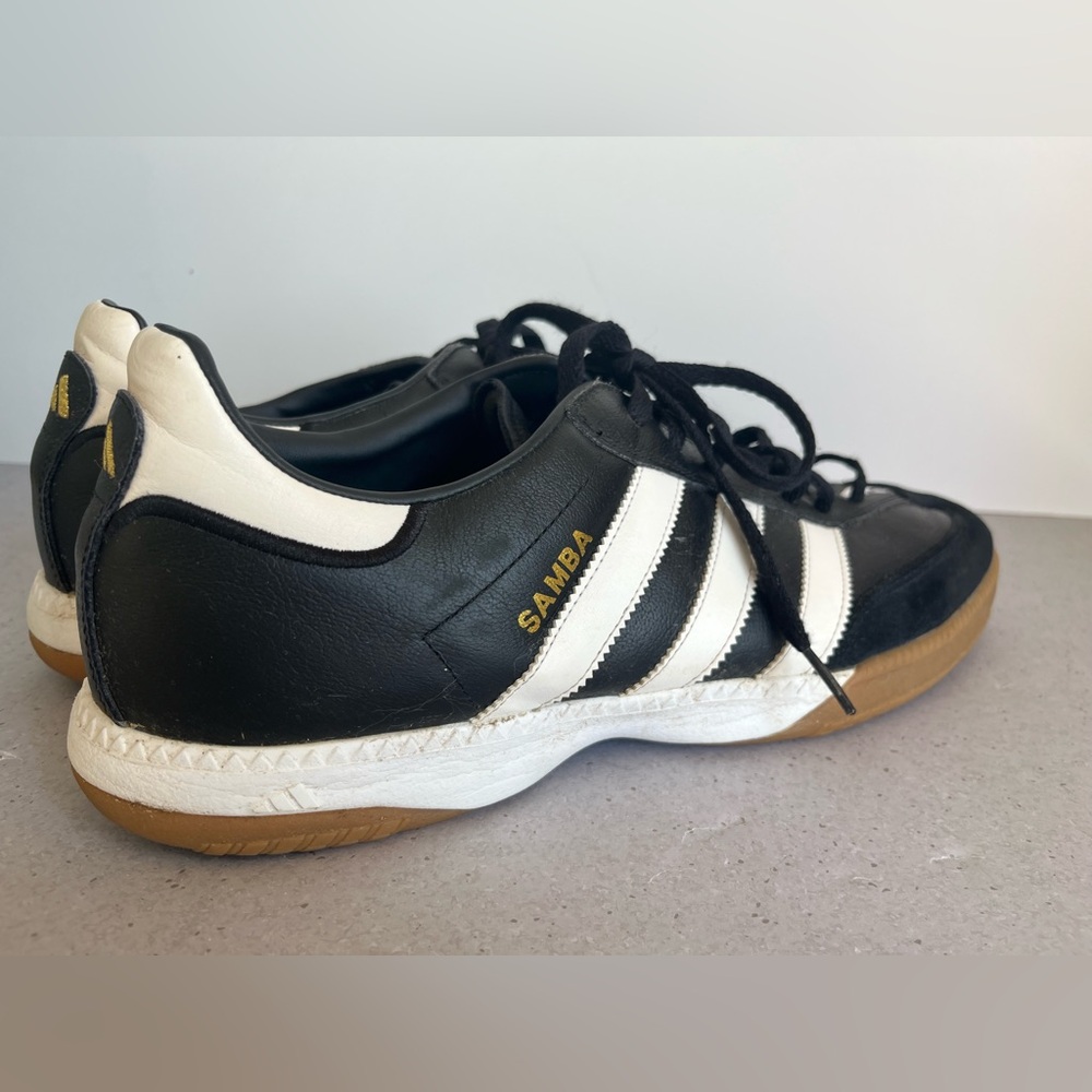 Adidas Samba MN Millennium Black White Gum Men’s 12.5 Unisex Casual Shoes IF1952 - Picture 4 of 7
